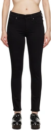 RAG & BONE BLACK CATE JEANS