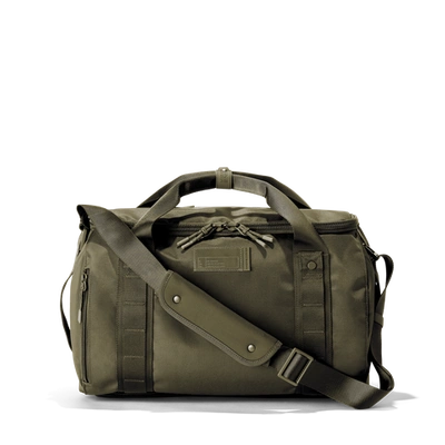 Dagne Dover Lagos Convertible Duffle In Dark Moss