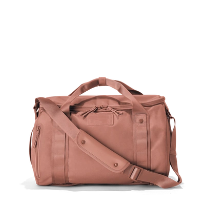 Dagne Dover Lagos Convertible Duffle In Warm Dust