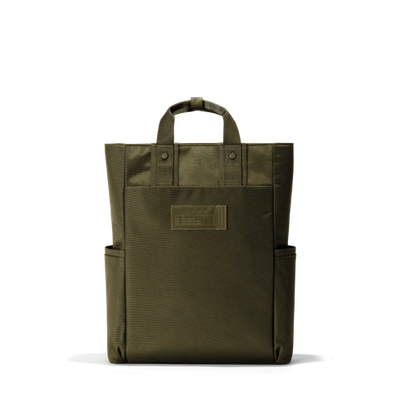 Dagne Dover Petra Convertible Tote In Dark Moss