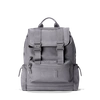 Dagne Dover Brooklyn Flap Top Backpack In Ash