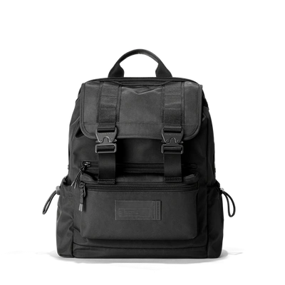 Dagne Dover Brooklyn Flap Top Backpack In Onyx