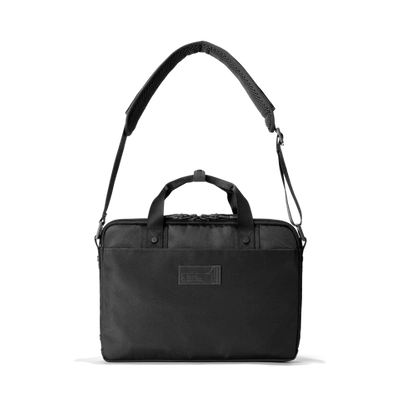 Dagne Dover Oslo Slim Laptop Bag In Onyx