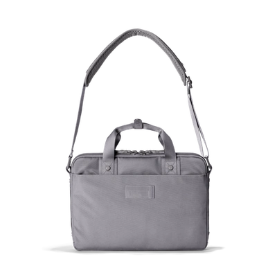 Dagne Dover Oslo Slim Laptop Bag In Ash