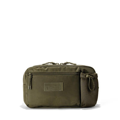 Dagne Dover Cairo Sling Bag In Dark Moss