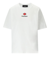 DSQUARED2 DSQUARED2 EASY FIT WHITE T-SHIRT
