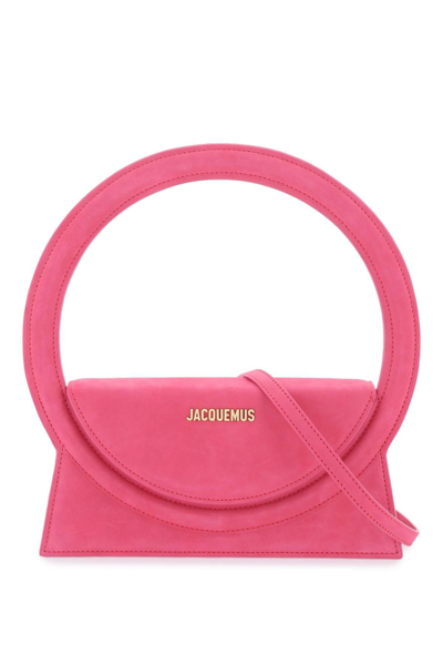 Jacquemus Le Sac Rond Top-handle Bag In Pink