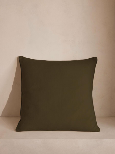 Soho Home Vinnie Large Square Cushion In Green