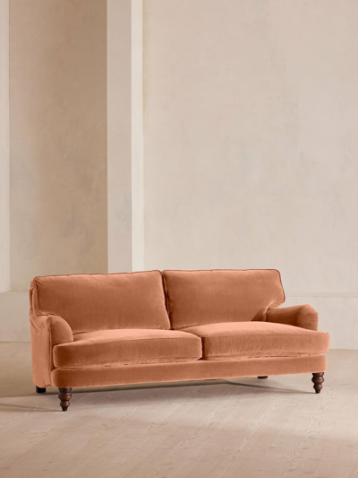 Soho Home Arundel Three Seater Sofa In Orange