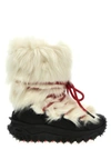 MONCLER TRAILGRIP APRES BOOTS, ANKLE BOOTS WHITE