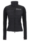 Moncler Partially Quilted Zip-up Cardigan