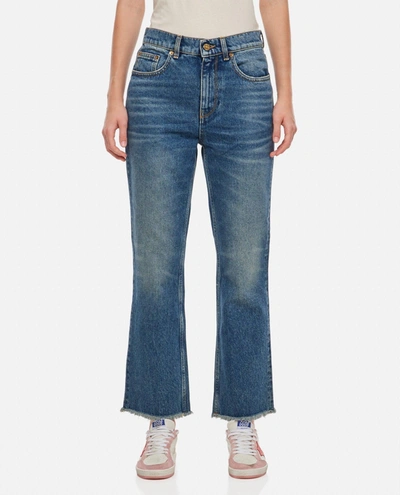 Golden Goose Golden Flare Jeans In Blue