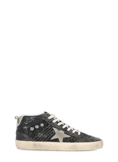 Golden Goose Mid Star Classic Sneakers In White