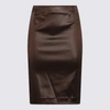 Dolce & Gabbana Midi Skirt In Brown