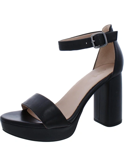 27 Edit Briar Womens Ankle Strap Platform Sandals In Black