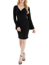 Quiz Womens Causal Mini Sheath Dress In Black