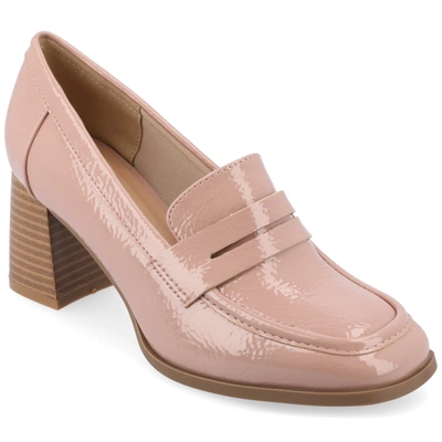 Journee Collection Women's Tru Comfort Foam Wide Width Malleah Pumps In Pink