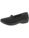 Bzees Poppy Seed 3 Womens Rhinestone Slip On Slip-on Sneakers In Navy Fabric