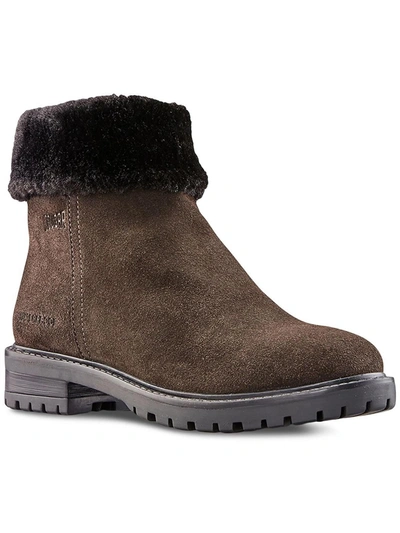 Cougar Kendal Womens Suede Faux Fur Winter & Snow Boots In Multi