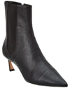 Alexandre Birman Myra Tresse 85 Leather Boot In Black