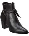 ALEXANDRE BIRMAN CLARITA 60 LEATHER & SUEDE BOOTIE