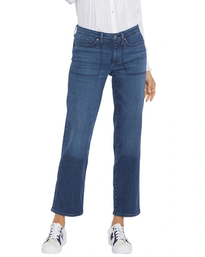 Nydj Relaxed Piper Ankle Jean In Blue