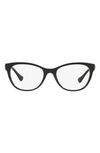 VERSACE 53MM CAT EYE OPTICAL GLASSES