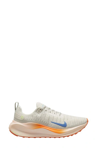 Nike Women's Reactx Infinity Run4 In Sea Glass/polar/safety Orange In Green