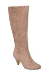 Bella Vita Corinne Knee High Boot In Taupe Suede
