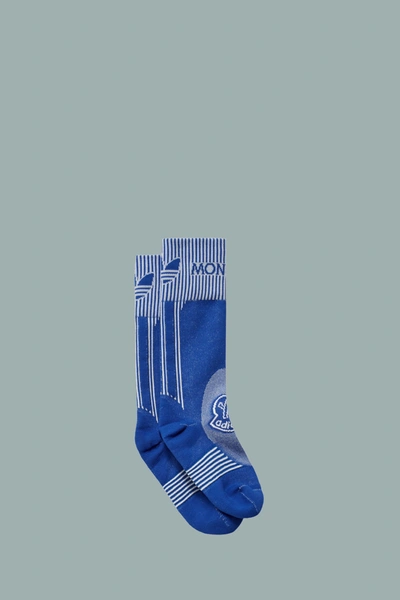 Moncler X Adidas Originals Socks In Blue