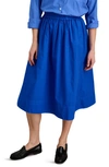 ALEX MILL POPLIN MIDI SKIRT