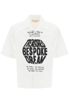 Marni Text-print Cotton Shirt
