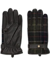 BARBOUR BARBOUR CLASSIC GLOVES WITH TARTAN PATTERN
