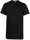 Comme Des Garçons Homme Deux Crew-neck Jersey T-shirt In Black