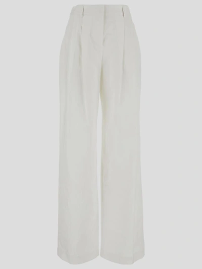 Ermanno Scervino Wide-leg Trousers In White