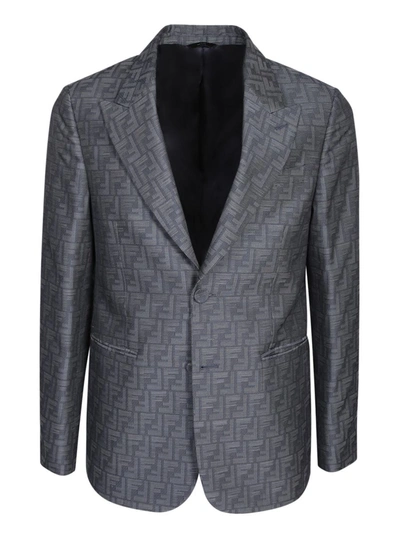 Fendi Blazers In Grey