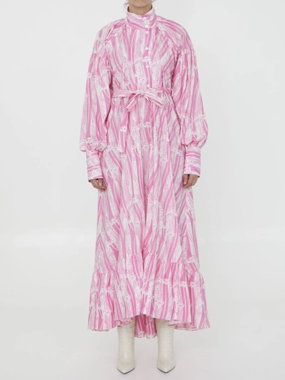 Patou Maxi Dress In Pink