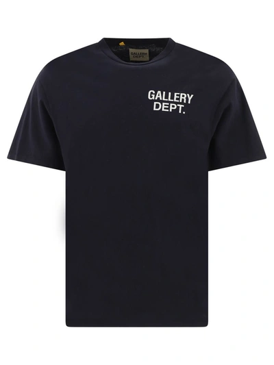 Gallery Dept. Logo-print Cotton-jersey T-shirt In Black