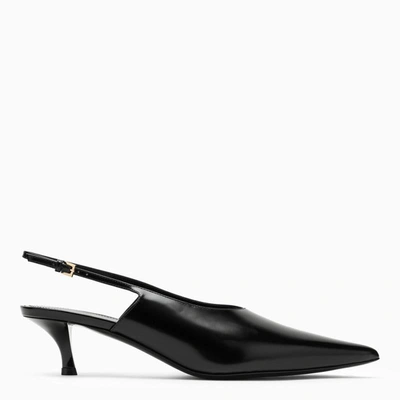 Givenchy Black Leather Slingback Show Women