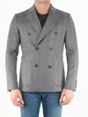 Tonello Jacket Grey - Atterley In Grey