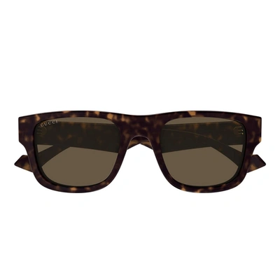Gucci Eyewear Sunglasses In Brown
