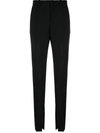 Gucci Horsebit Wool Trousers In Black
