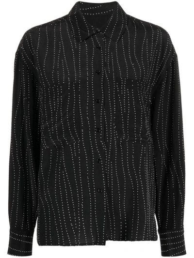 Iro Paris Zefiro Studded Shirt In Black