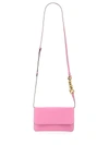 Jw Anderson J. W. Anderson Leather Chain Smartphone Bag In Pink
