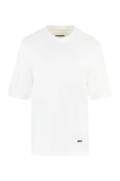 JIL SANDER JIL SANDER COTTON CREW-NECK T-SHIRT