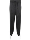 Jil Sander Relaxed Fit Jogging Pant With Tuxedo Band Clothing In Black