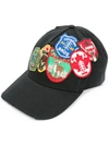 DSQUARED2 patch embroidered baseball cap,W17BC400605C12185951