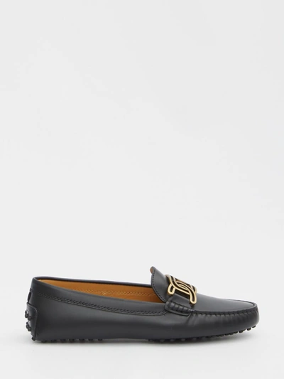 Tod's Kate Gommino Loafers In Neutrals