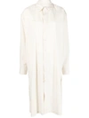 LEMAIRE LEMAIRE LONG-SLEEVED SHIRTDRESS