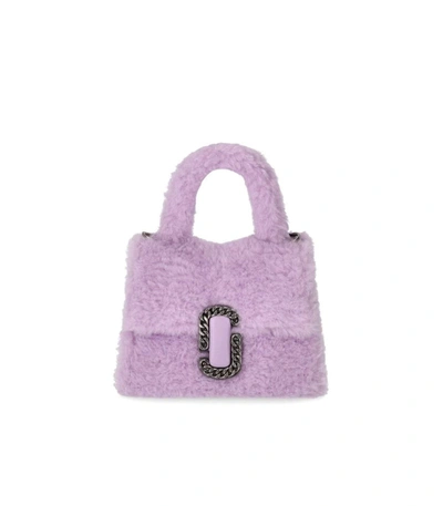 Marc Jacobs The Mini Top Handle Bag In Lilac